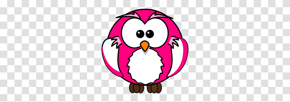 Pink Owl Clip Art For Web, Bird, Animal, Egg Transparent Png