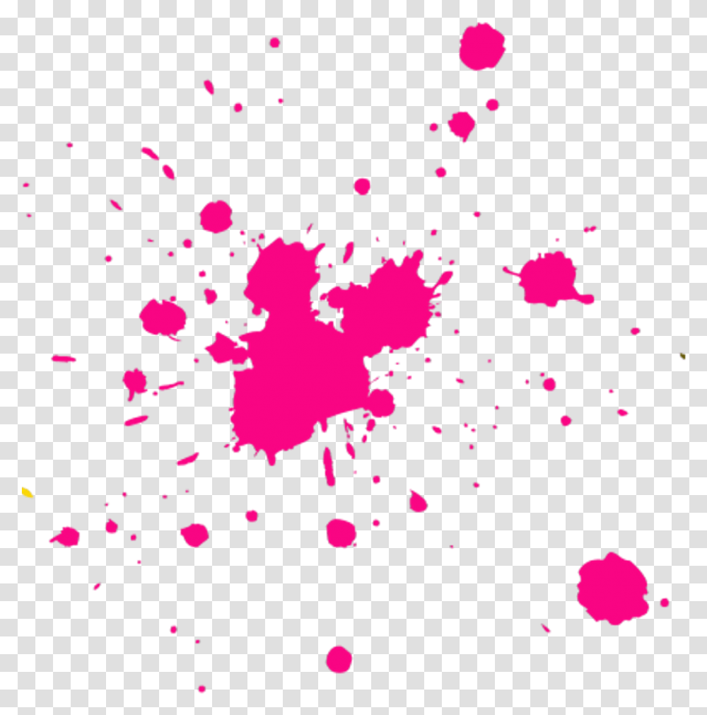 Pink Paint Splatter, Paper, Confetti, Christmas Tree, Ornament Transparent Png