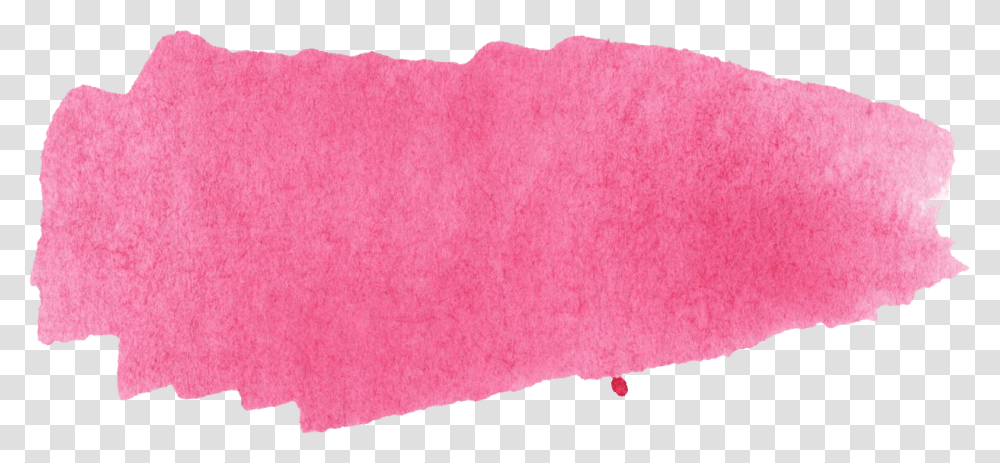Pink Paint Stroke, Rug, Sponge, Cushion Transparent Png