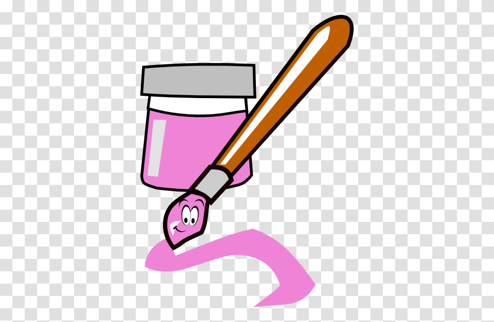 Pink Paintbrush Clip Art For Web, Team Sport, Sports, Baseball, Softball Transparent Png