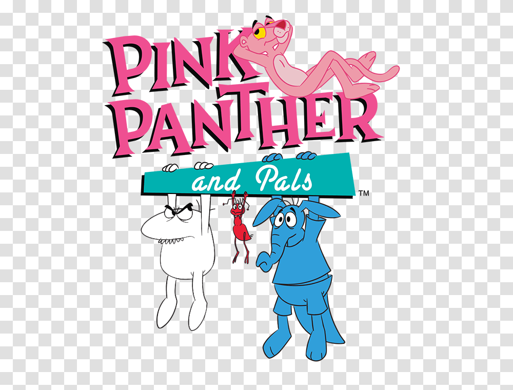 Pink Panther And Pals Design Of Today, Poster, Advertisement, Flyer, Paper Transparent Png