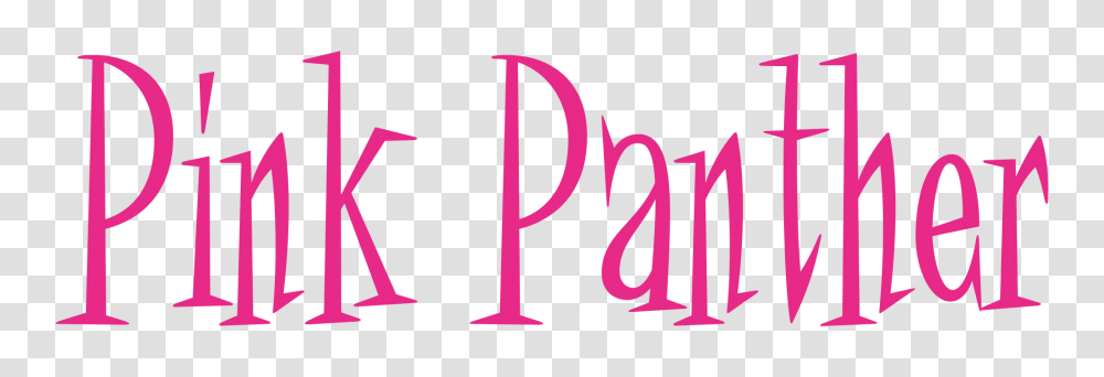 Pink Panther Logo, Alphabet, Number Transparent Png