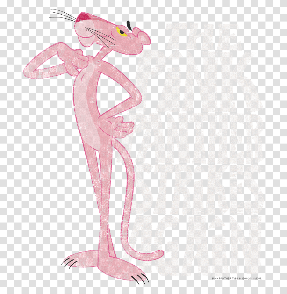 Pink Panther Strikes Again Kid's T Shirt Cartoon, Reptile, Animal, Lizard Transparent Png
