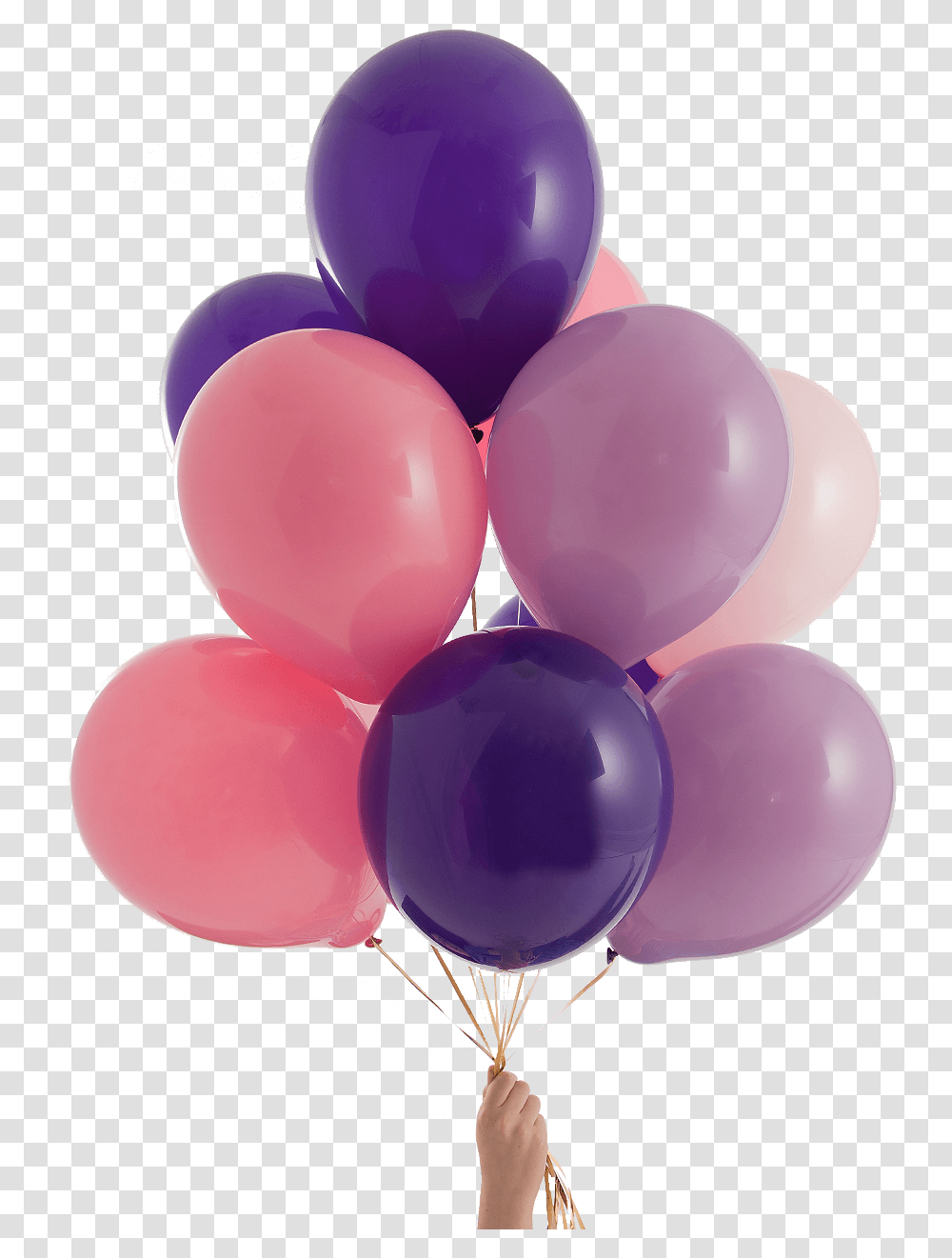 Pink Paw Party Balloon Bunch Balloon Transparent Png