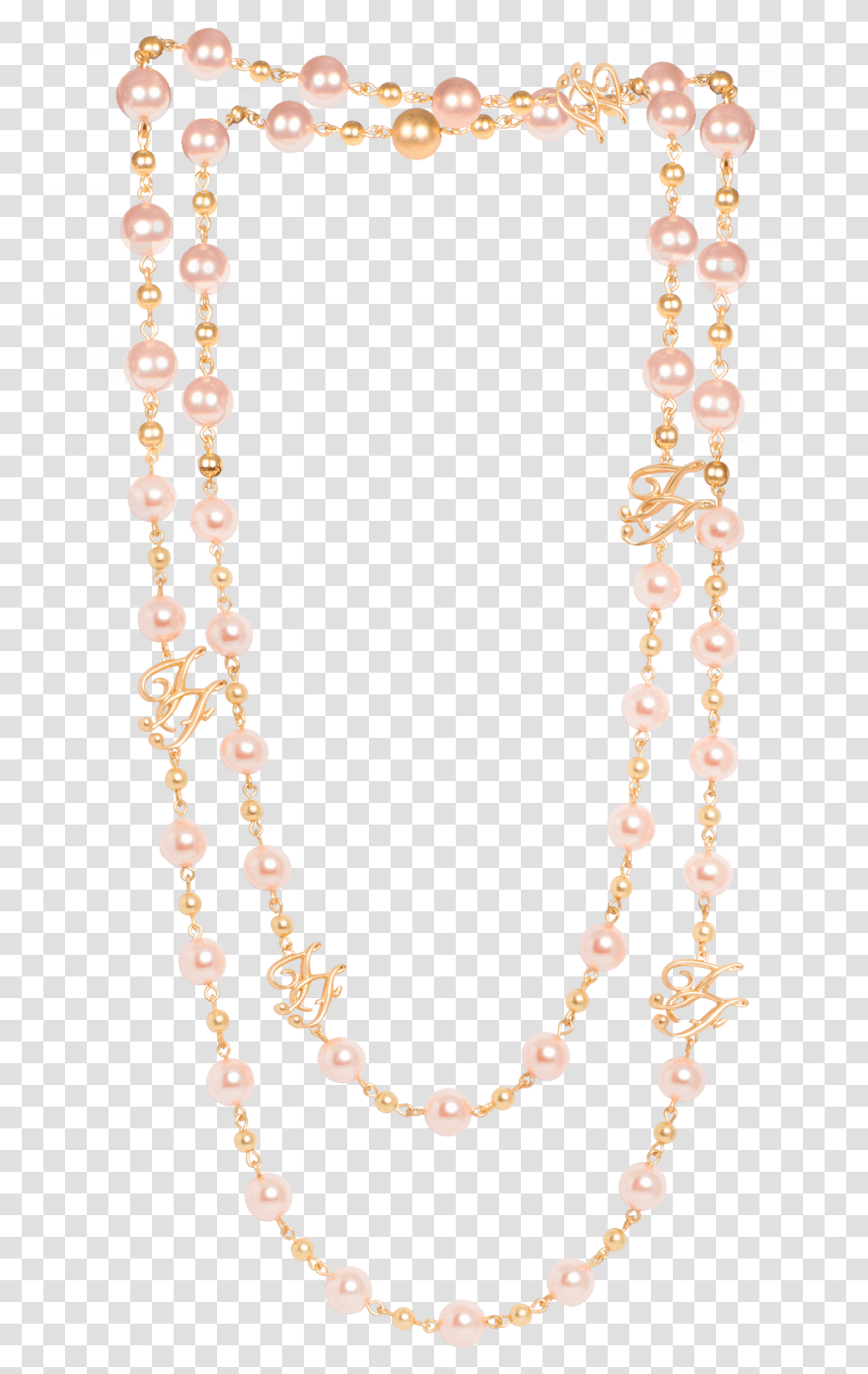 Pink Pearl Necklace Amp Bracelet With Faux Pearls Necklace, Bead Necklace, Jewelry, Ornament, Accessories Transparent Png