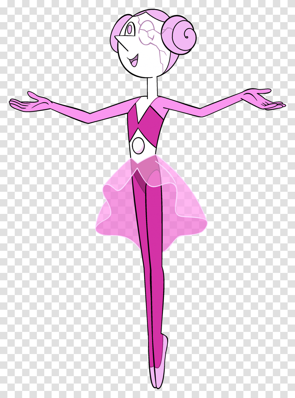Pink Pearl Pearl Pink Diamond Steven Universe, Cross, Pattern Transparent Png