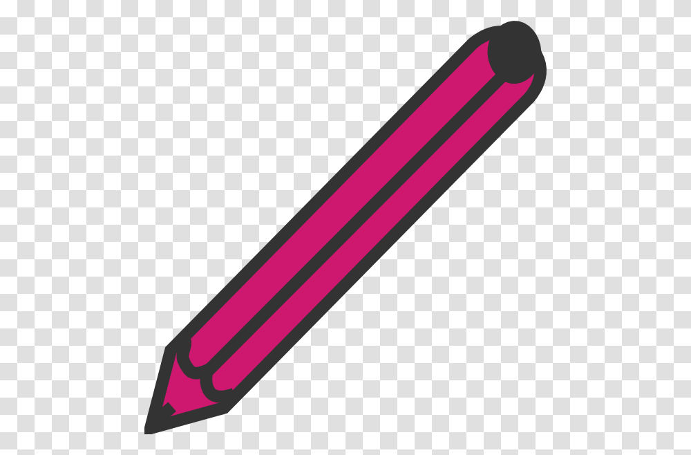 Pink Pen Clip Art, Pencil, Baseball Bat, Team Sport, Sports Transparent Png