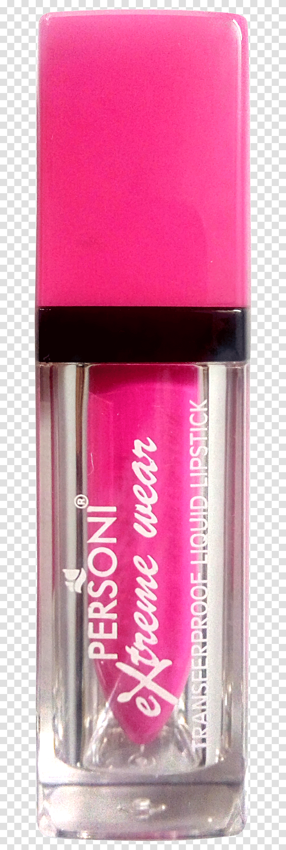 Pink Personi Liquid Lipstick, Bottle, Cosmetics, Perfume, Aftershave Transparent Png