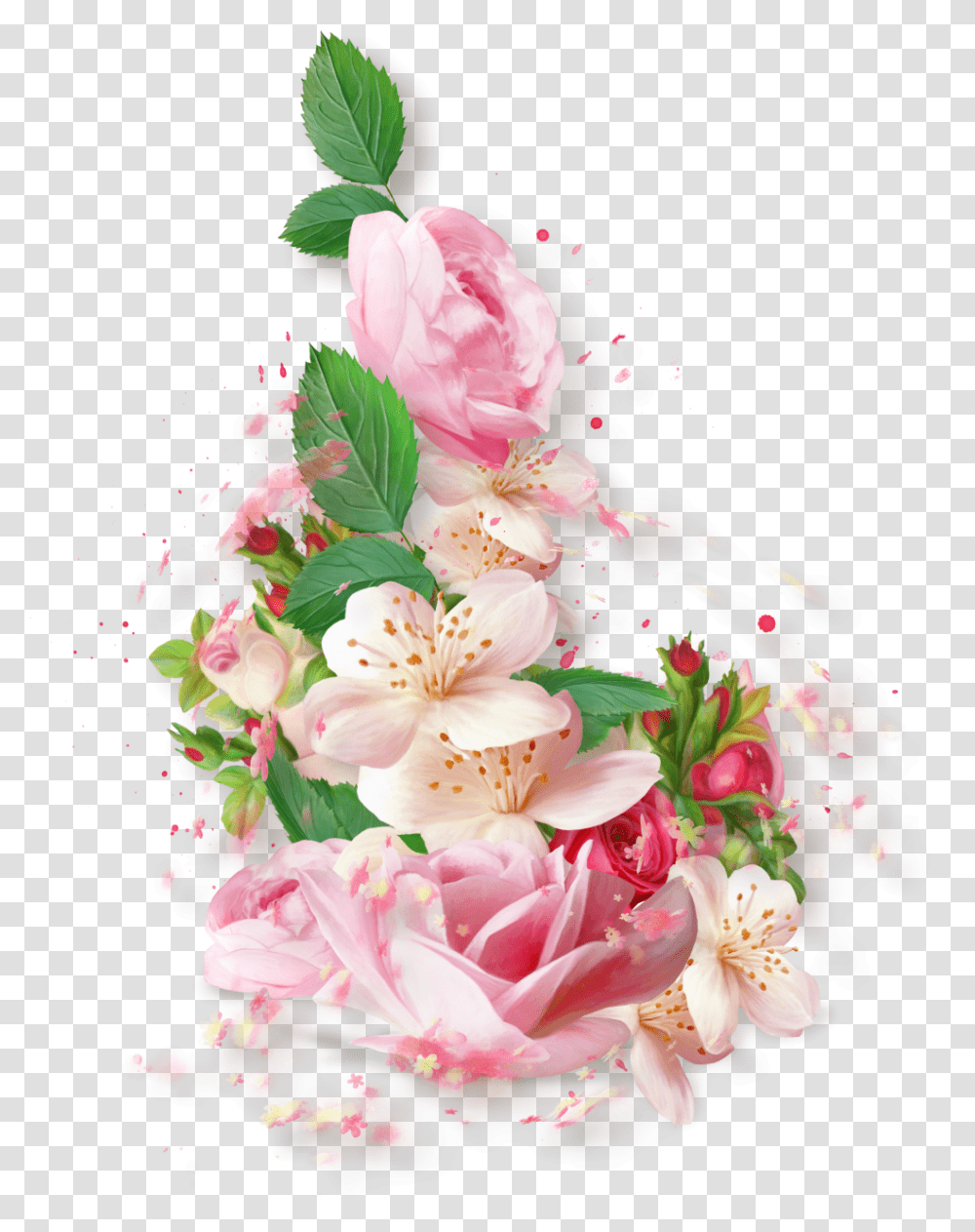 Pink Photo Frame, Plant, Flower Transparent Png