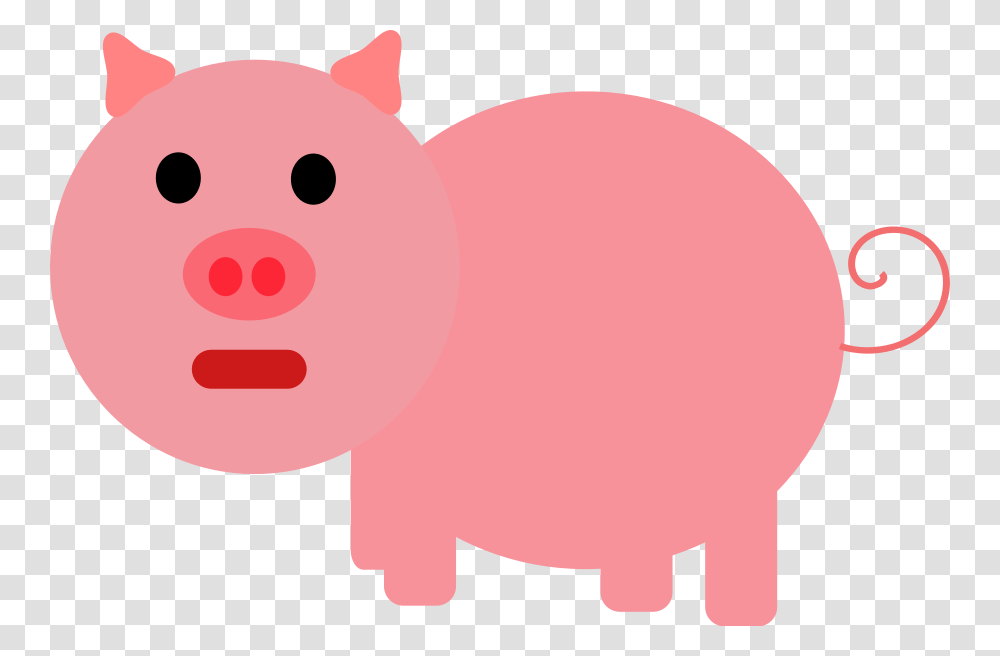 Pink Pig Clip Arts For Web, Piggy Bank, Mammal, Animal Transparent Png