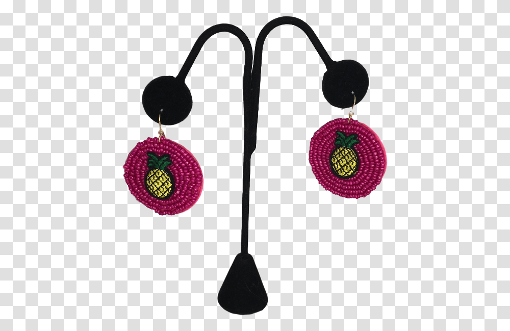 Pink Pineapple Earrings Earrings, Accessories, Accessory, Jewelry, Bead Necklace Transparent Png