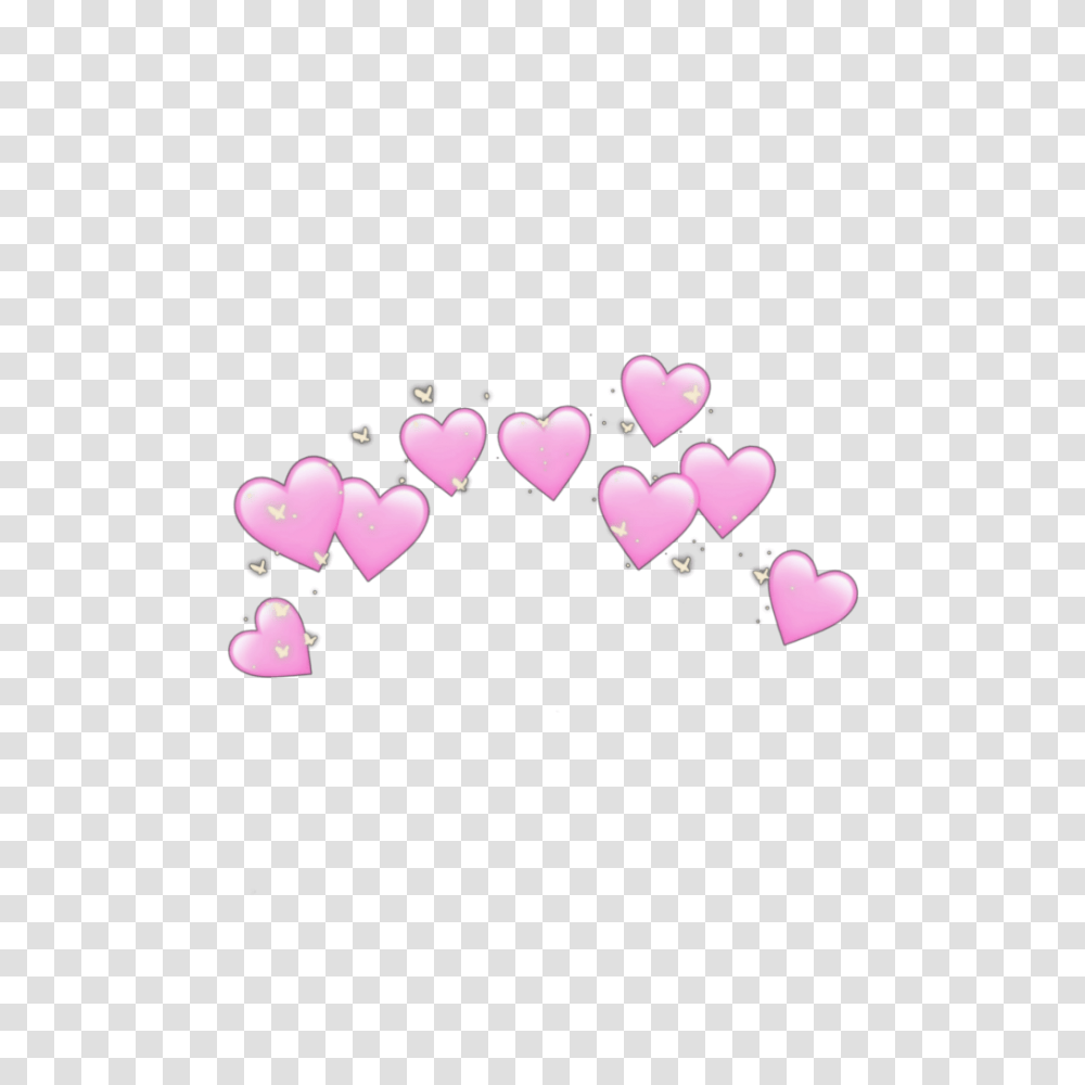 Pink Pink Heart Crown, Petal, Flower, Plant, Blossom Transparent Png