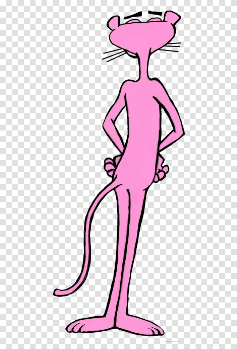 Pink Pinkpanther Pinkpnter Panther Pantera Illustration, Person Transparent Png