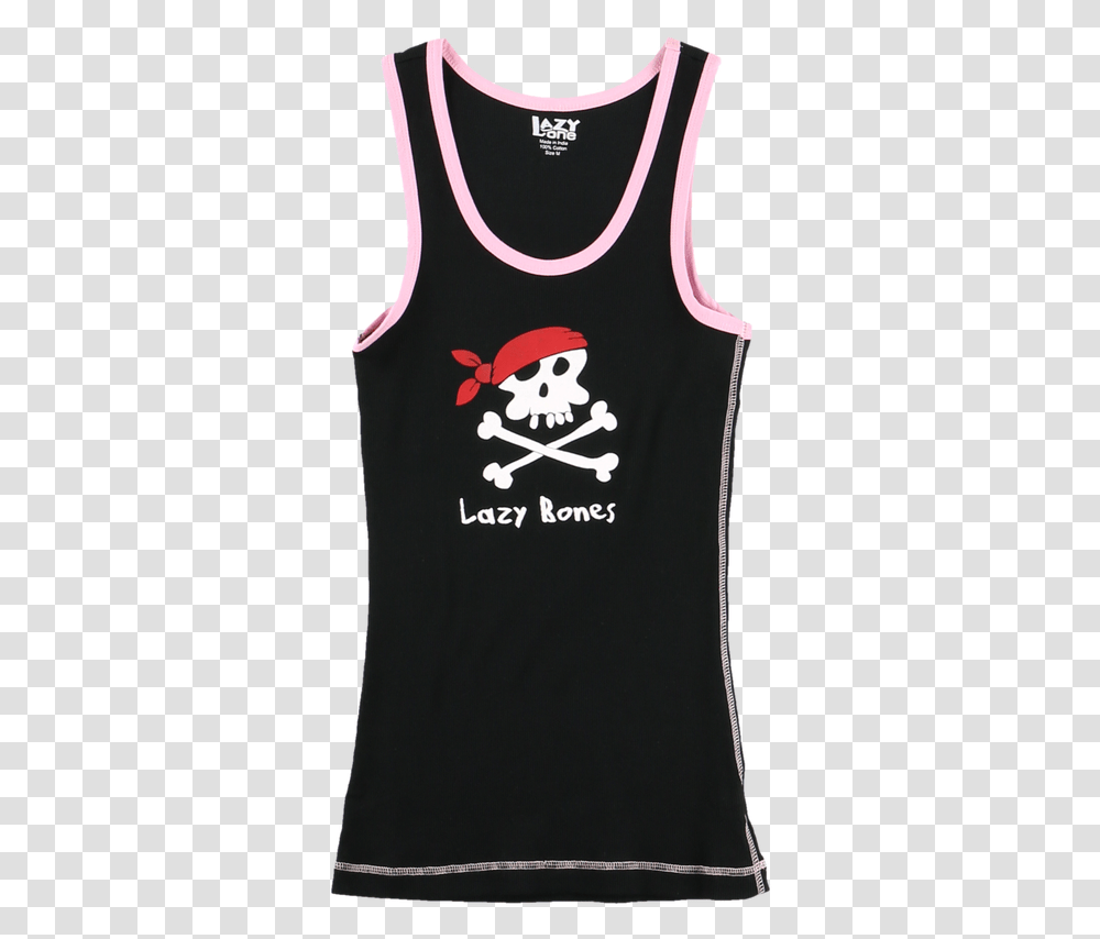 Pink Pirates Active Tank, Apparel, Tank Top, Shirt Transparent Png