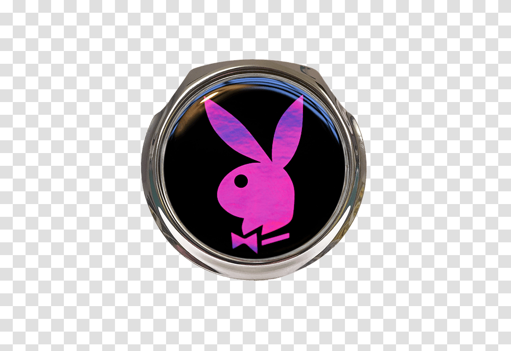 Pink Playboy Car Grille Badge With Fixings, Goggles, Accessories, Accessory, Wristwatch Transparent Png