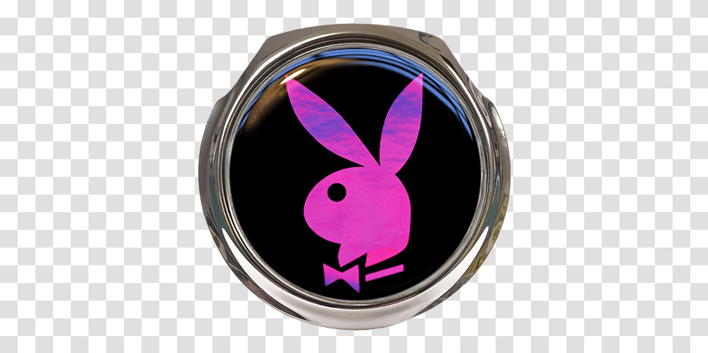 Pink Playboy Car Grille Badge With Fixings Playboy X Anti Social Social Club Logo Transparent Png