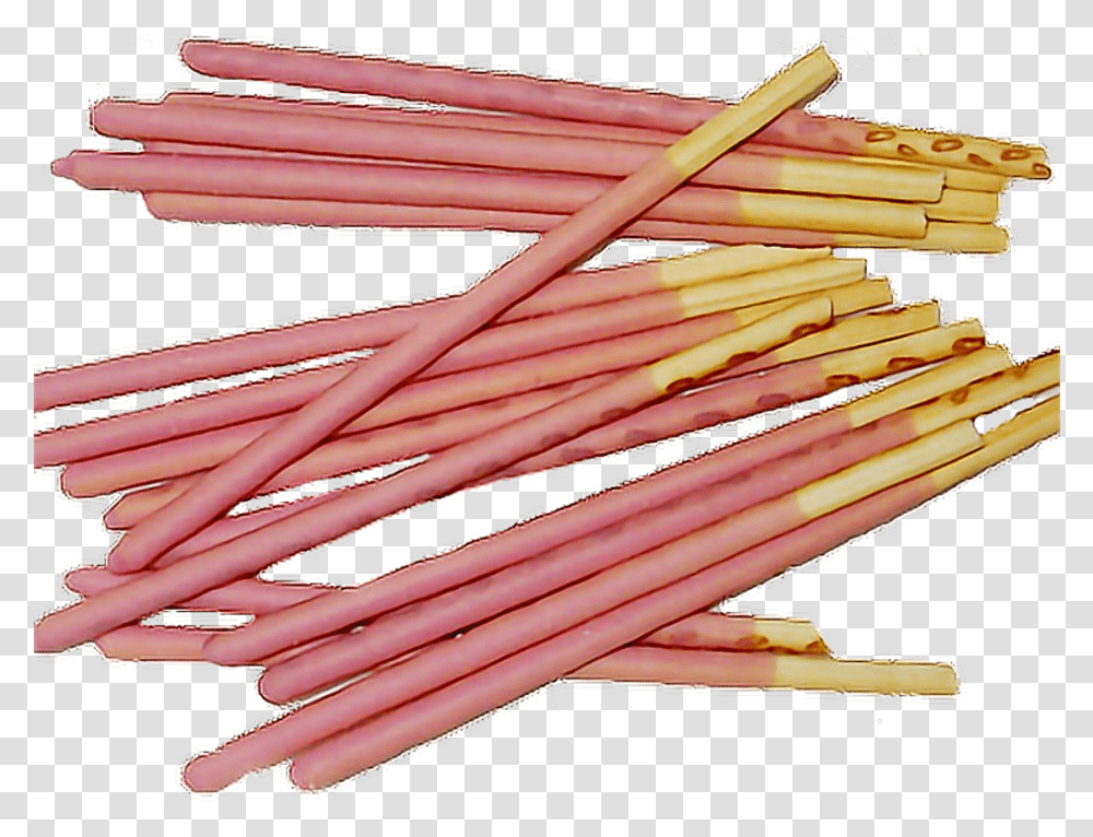 Pink Pocky Image Strawberry Pocky, Plant, Produce, Food, Vegetable Transparent Png