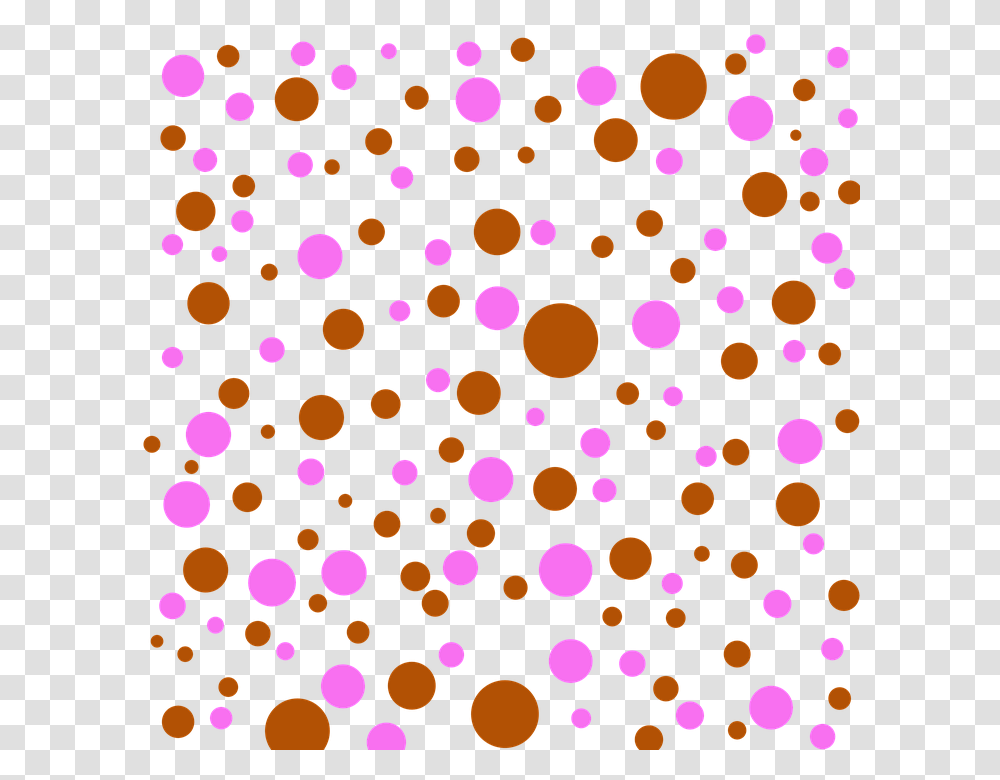 Pink Polka Dot Background, Texture, Rug, Purple Transparent Png