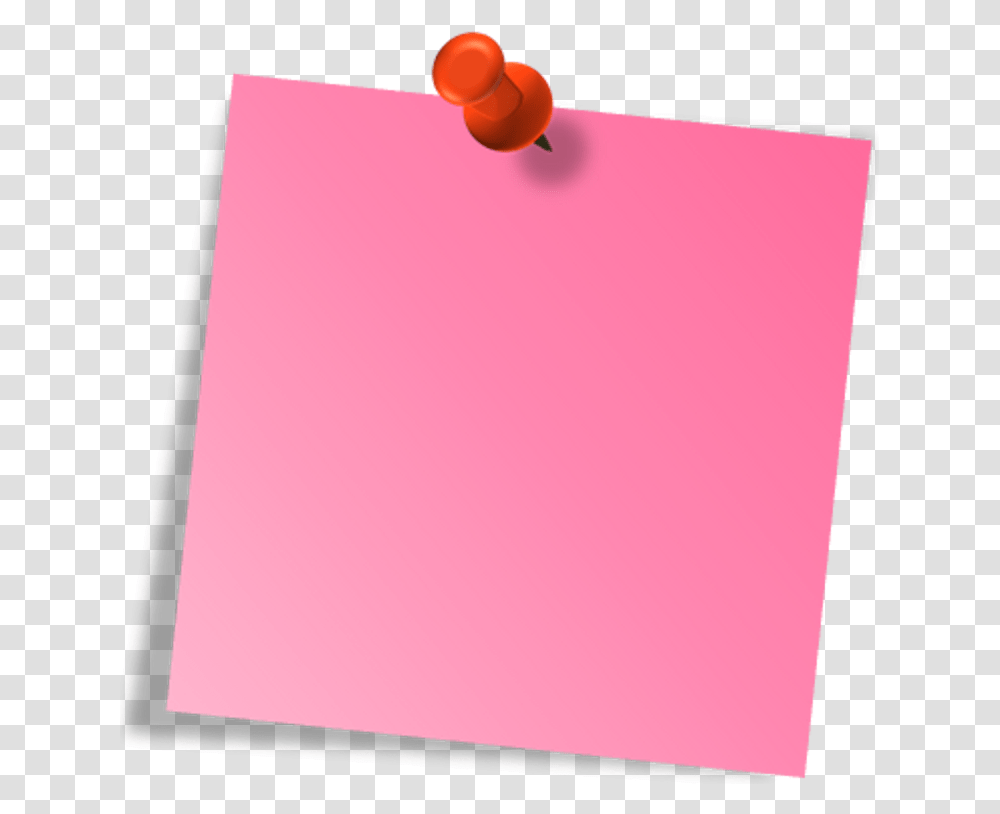 Pink Post It Post It Note Pink, Paper, Tissue, Paper Towel Transparent Png