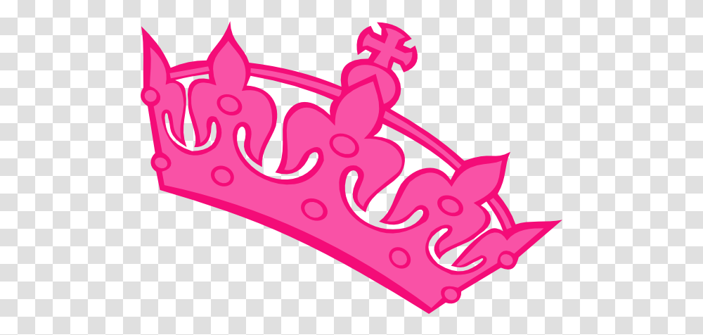Pink Princess Crown Clip Art, Heart, Label, Knot Transparent Png