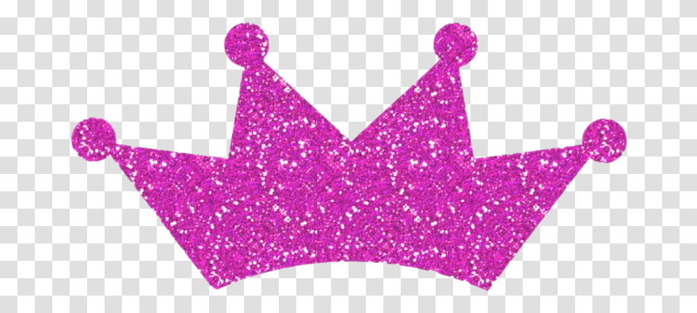 Pink Princess Crown Clipart Princess Crown, Purple, Light, Glitter Transparent Png