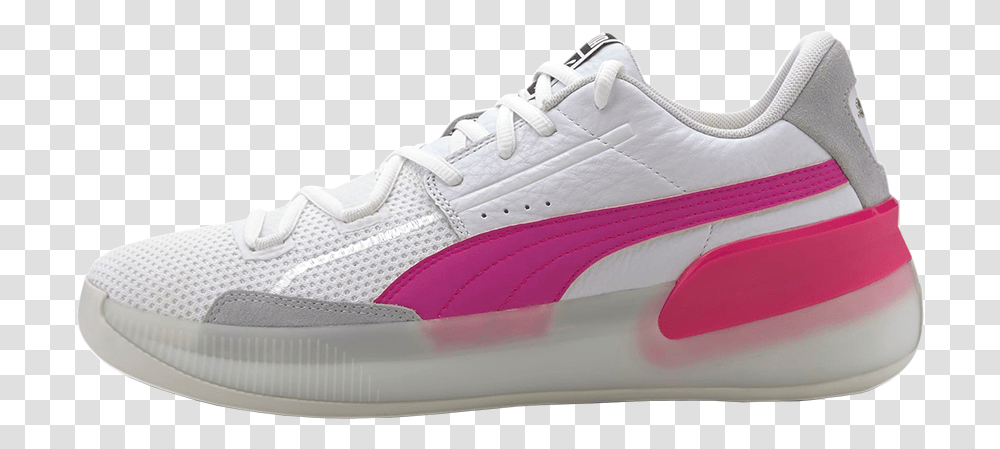 Pink Puma Basketball Shoes, Footwear, Apparel, Sneaker Transparent Png