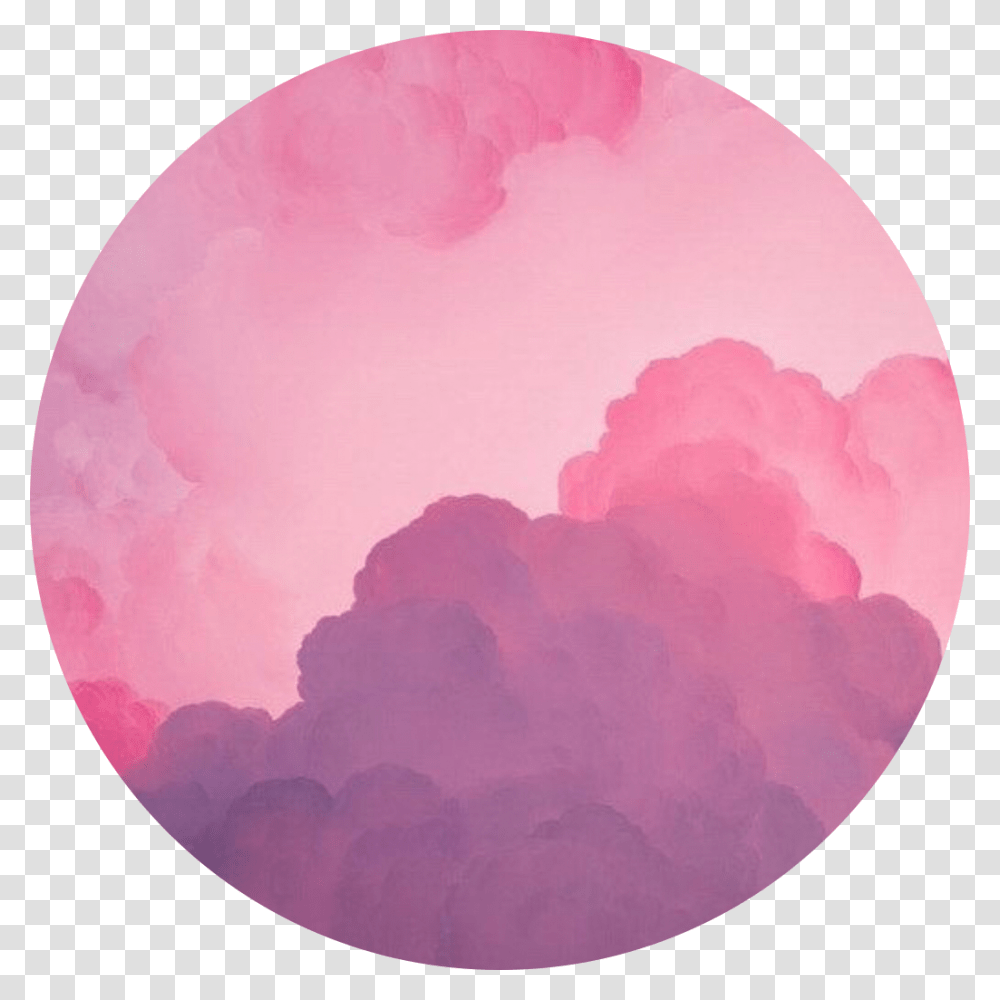 Pink Purple Cloud Circle Pink Magenta Purple Icon Cl Imagenes Destacados De Instagram, Nature, Outdoors, Astronomy, Outer Space Transparent Png