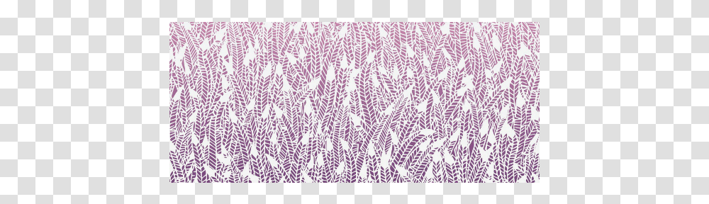 Pink Purple Ombre Feather Pattern White Manchester Paper, Rug, Lace Transparent Png