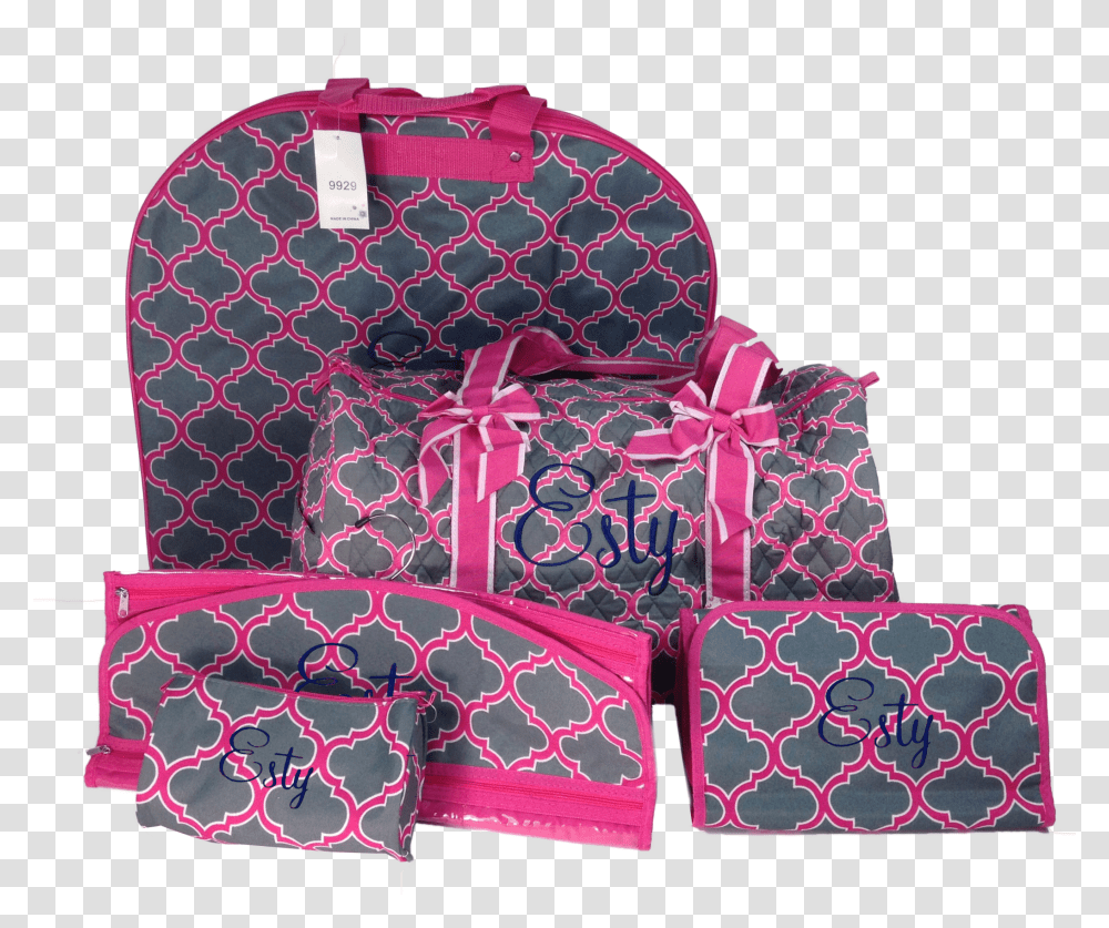 Pink Quatrefoil Luggage SetClass Lazyload Lazyload Garment Bag Transparent Png