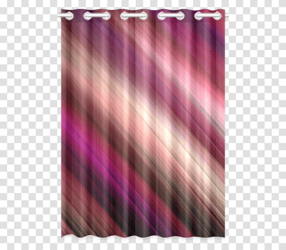 Pink Red Burgundy Gradient Diagonal Stripes New Window Blackout Rainbow Curtains, Purple, Lighting Transparent Png