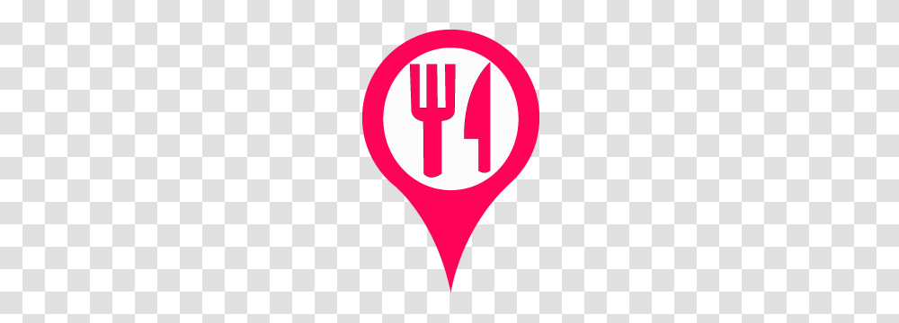 Pink Restaurants Icon, Fork, Cutlery, Glass Transparent Png