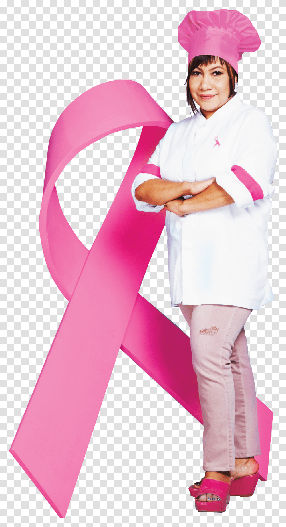 Pink Ribbon 2020 Blue Elephant Happy, Clothing, Apparel, Person, Human Transparent Png
