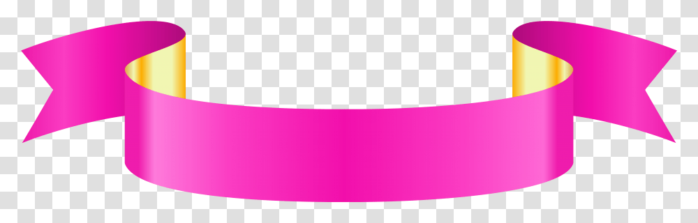 Pink Ribbon Banner Pink Banner, Cushion, Maroon Transparent Png