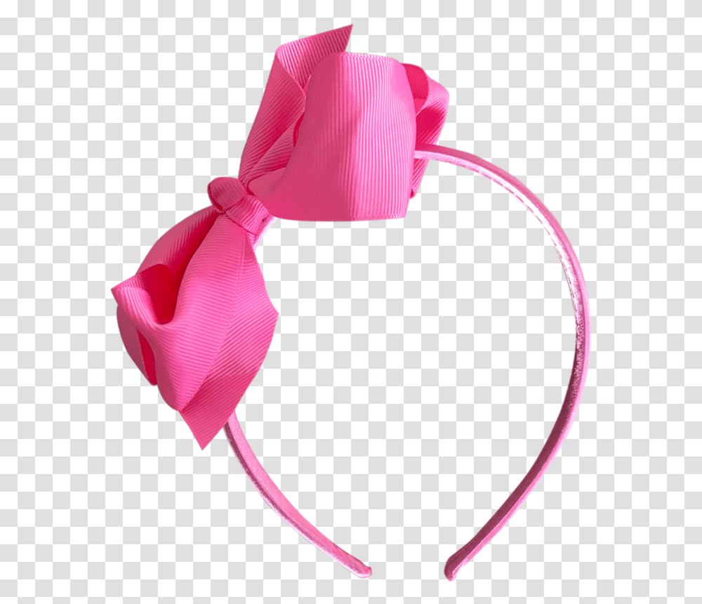 Pink Ribbon Bow Image Of Flamingo Bow Headband Baby Pink Headband With Bow, Clothing, Apparel Transparent Png