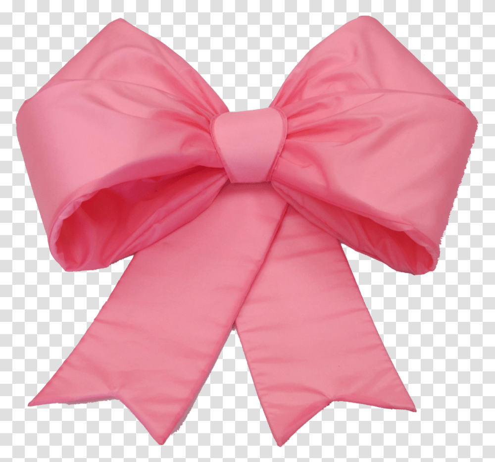 Pink Ribbon Bow Satin, Tie, Accessories, Accessory, Necktie Transparent Png