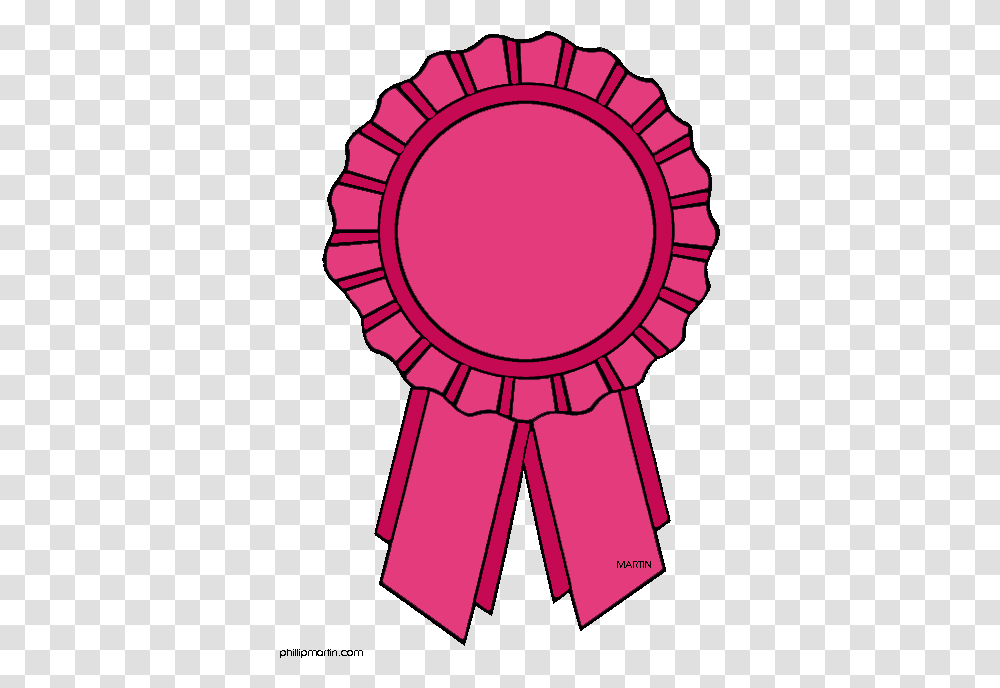 Pink Ribbon Clipart Pink Award Ribbon Clipart, Logo, Trademark, Badge Transparent Png