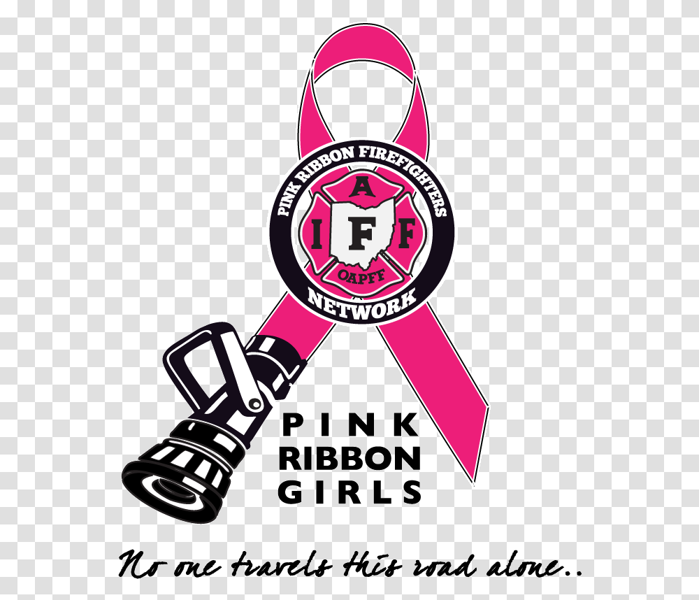 Pink Ribbon Firefighters Firefighter Breast Cancer Awareness, Logo, Symbol, Trademark, Dynamite Transparent Png