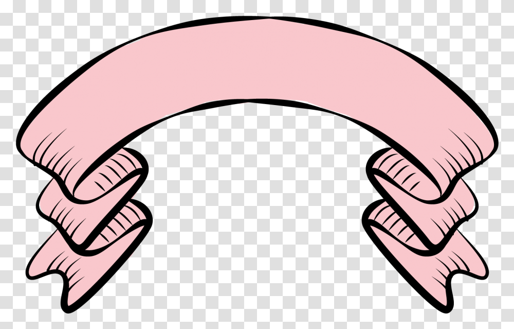 Pink Ribbon Portable Network Graphics Cartoon Pink Ribbon Banner, Hand, Arm, Finger, Skin Transparent Png