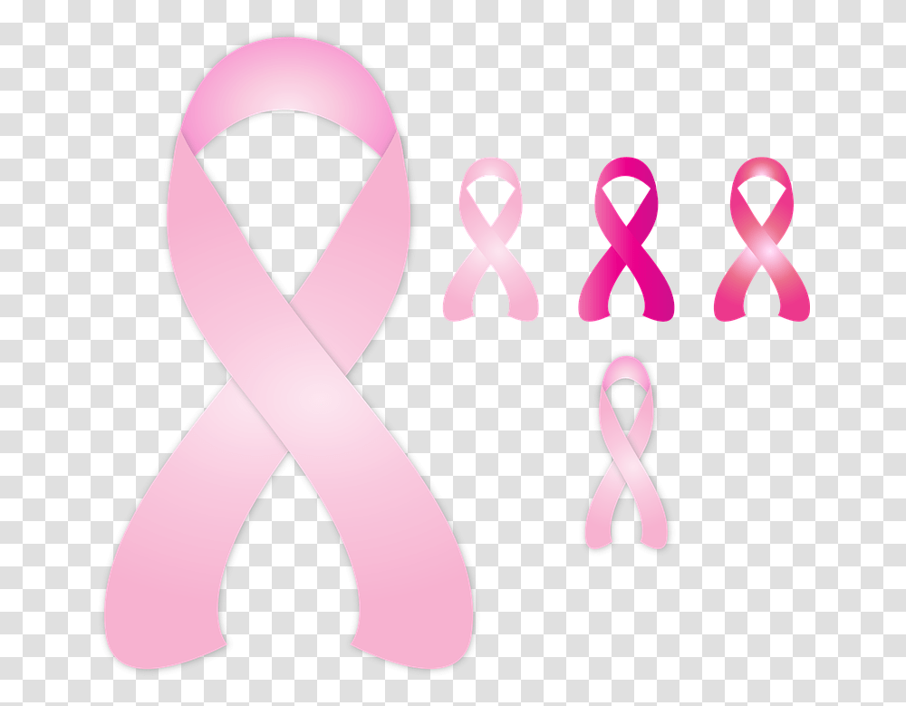 Pink Ribbon Symbol Ludzi Chorych Na Raka, Alphabet, Text, Logo, Trademark Transparent Png