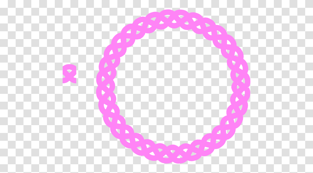 Pink Rope Frame Clip Art, Bracelet, Jewelry, Accessories, Accessory Transparent Png
