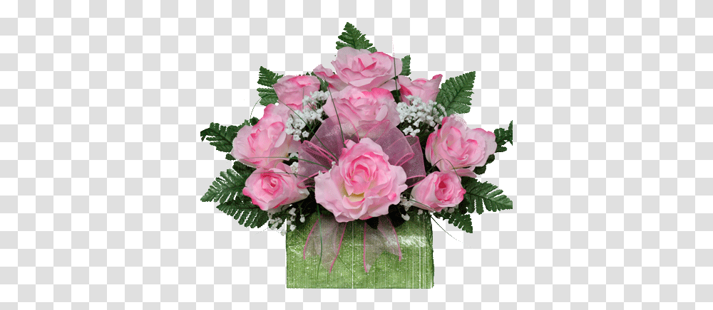 Pink Roses With Babys Breath Garden Roses, Plant, Flower Bouquet, Flower Arrangement, Blossom Transparent Png