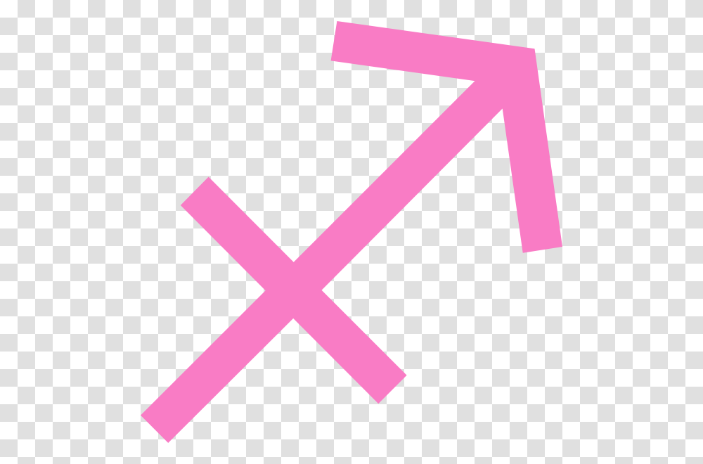 Pink Sagittarius Symbol Clip Art, Axe, Word, Number Transparent Png