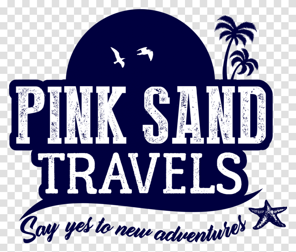 Pink Sand Travels, Text, Alphabet, Logo, Symbol Transparent Png