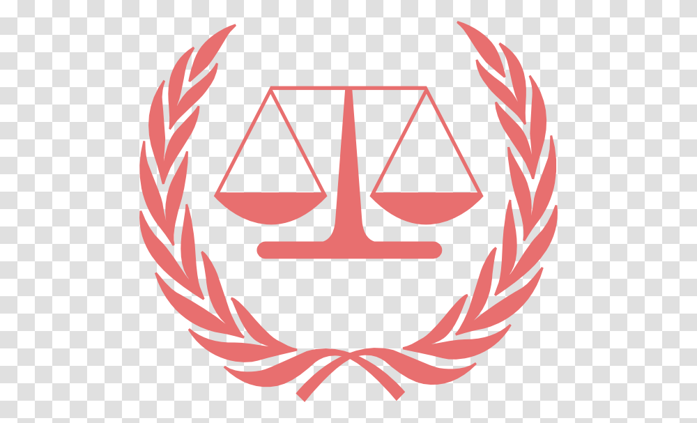 Pink Scales Justice Clip Art, Logo, Trademark, Emblem Transparent Png