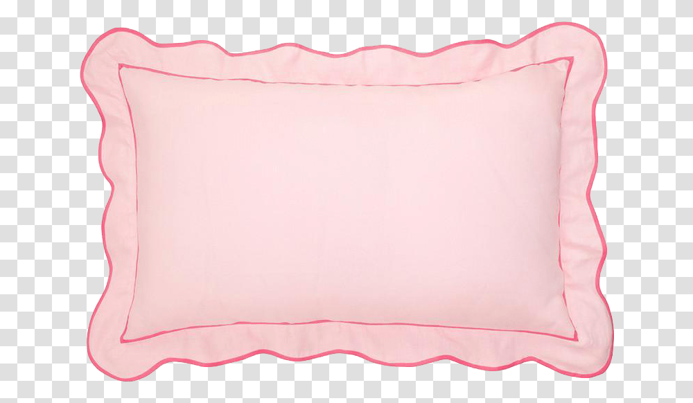 Pink Scallop Cushion, Pillow, Diaper, Home Decor, Blanket Transparent Png