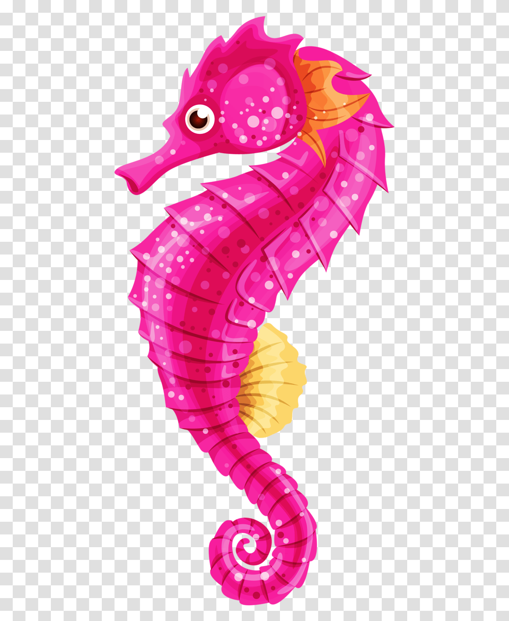 Pink Seahorse Download Image Water Animals Clipart, Sea Life, Mammal Transparent Png