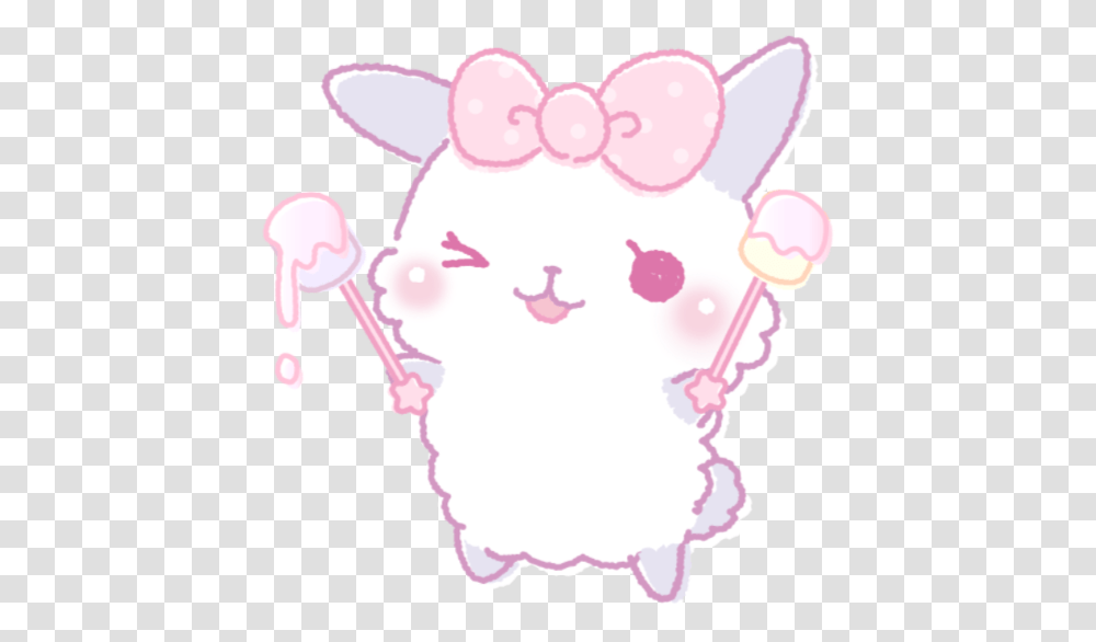 Pink Sheep Soft Softbot Kawaii Cute Edit Freetoedit, Piggy Bank, Birthday Cake, Dessert, Food Transparent Png