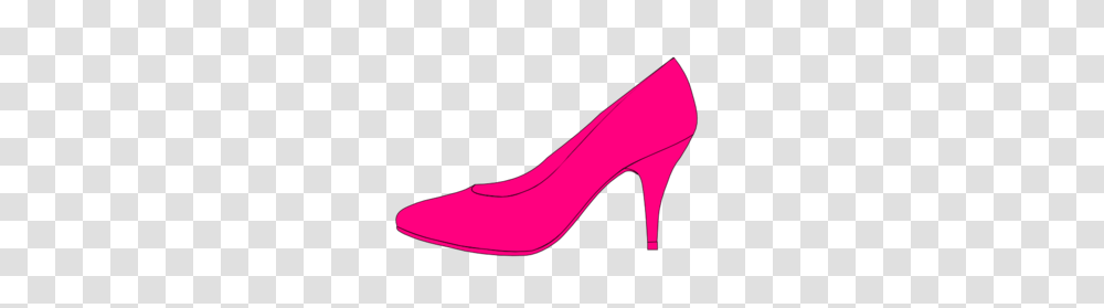 Pink Shoe Clip Art, Apparel, Footwear, High Heel Transparent Png