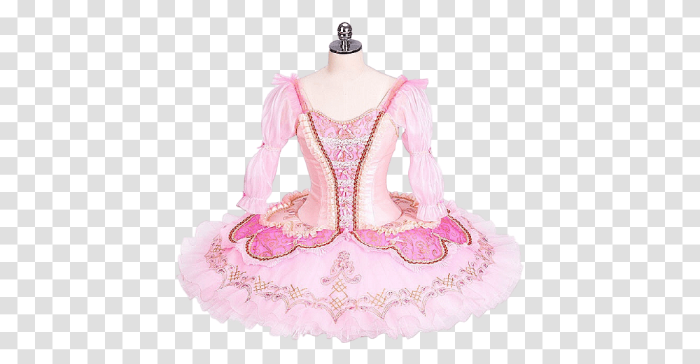 Pink Sleeping Beauty Tutu Lace, Clothing, Wedding Cake, Dessert, Food Transparent Png