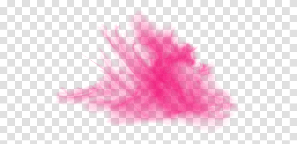Pink Smoke Pink Colour Smoke, Art, Graphics, Stain, Flower Transparent Png